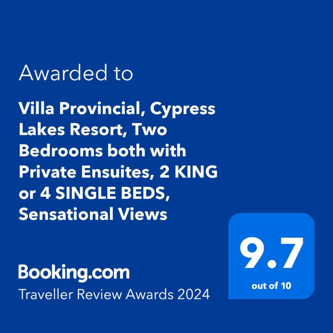 Villa Provincial - 2 Bedrooms Both With Ensuites -Situated In Cypress Lakes Resort Pokolbin Exteriör bild
